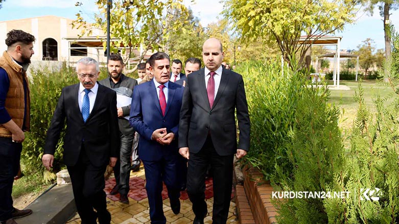 وه‌زیری شاره‌وانی سه‌ردانی پرۆژه‌كانی سلێمانی ده‌كات